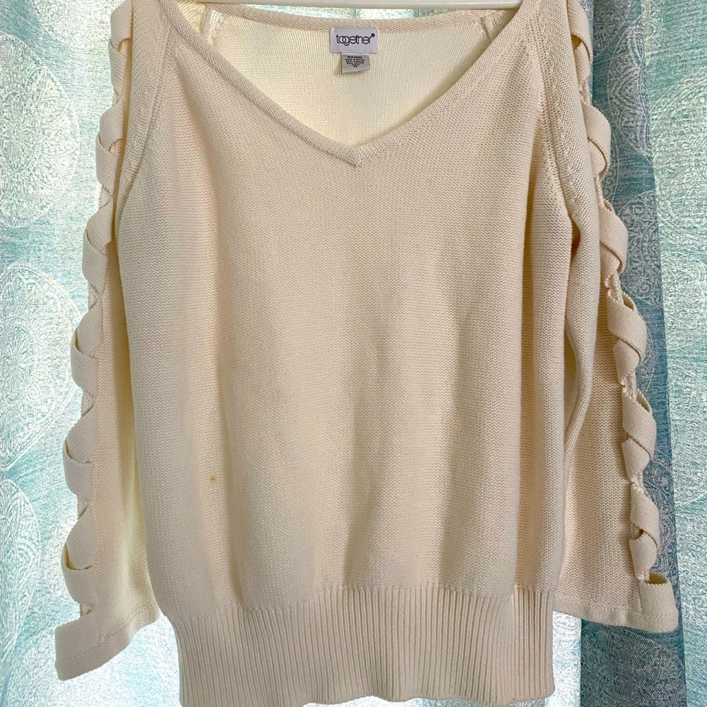 White sweater